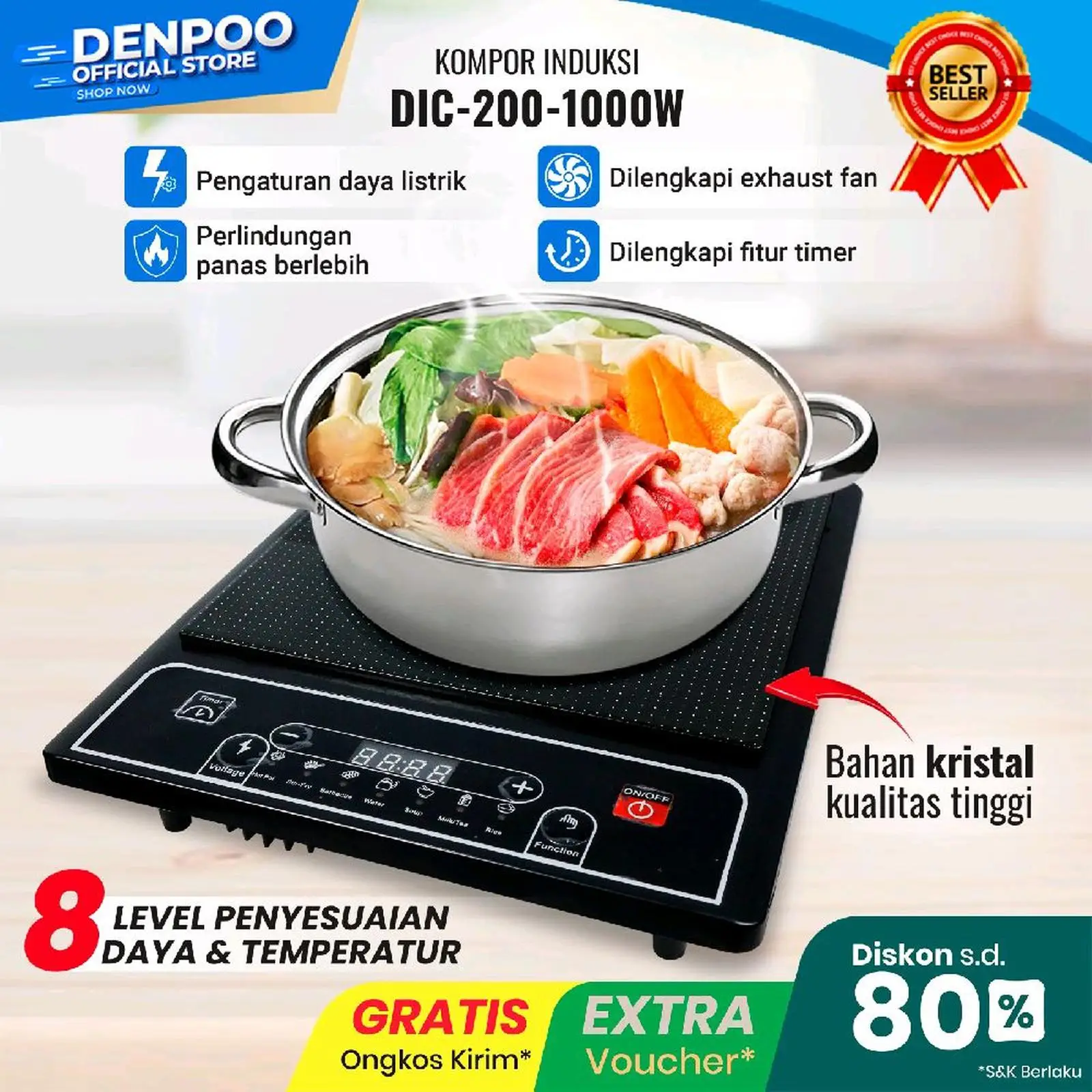 Denpoo DIC 200–1000 Watt
