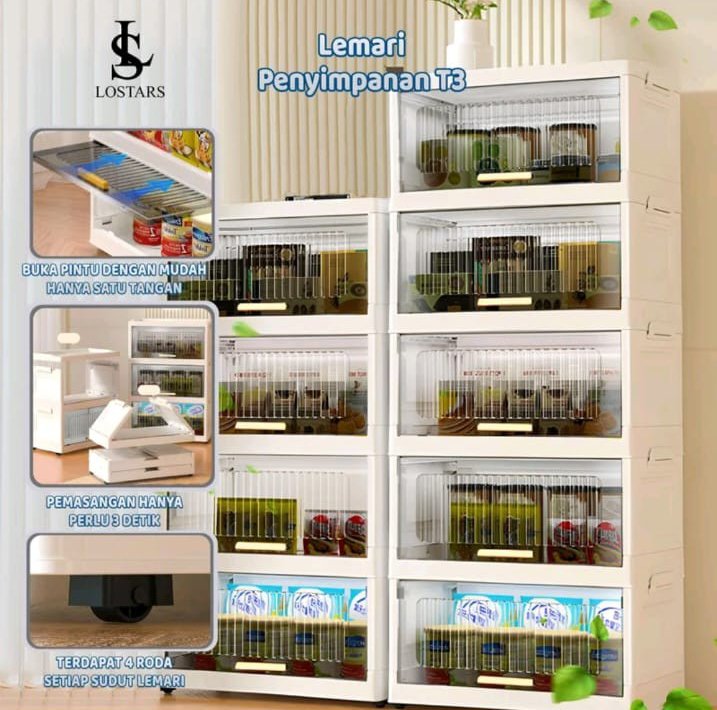 Lostars T350 Rak Kabinet Susun