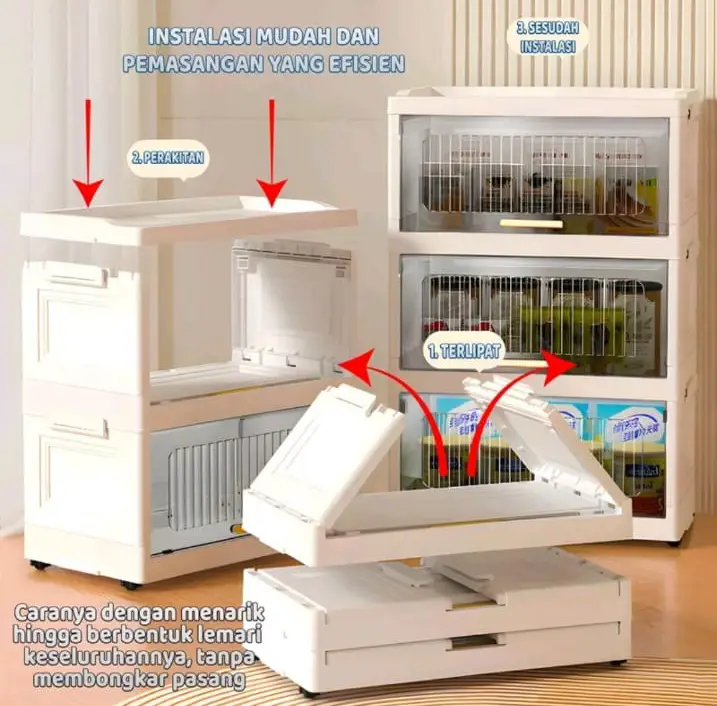 Lostars T350 Rak Kabinet Susun